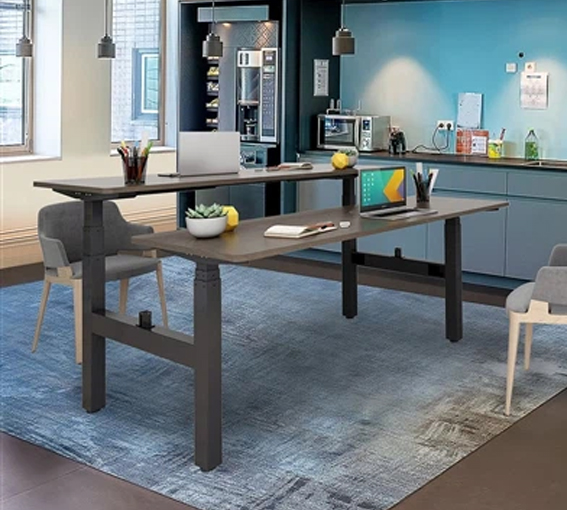 Electric Lift Four – Legged Dining Table