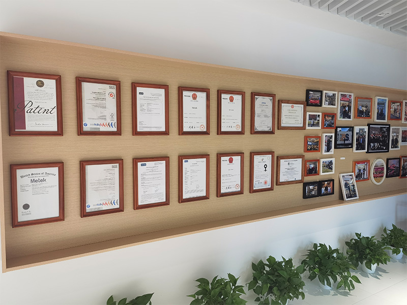 Certificate wall