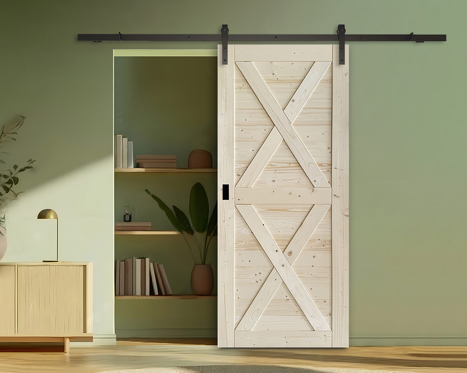 Ordinary wooden doors